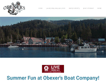 Tablet Screenshot of obexersboat.com